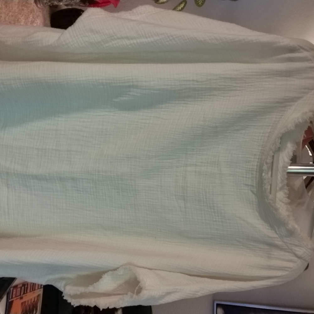 Source Unknown White Blouse Top - image 1